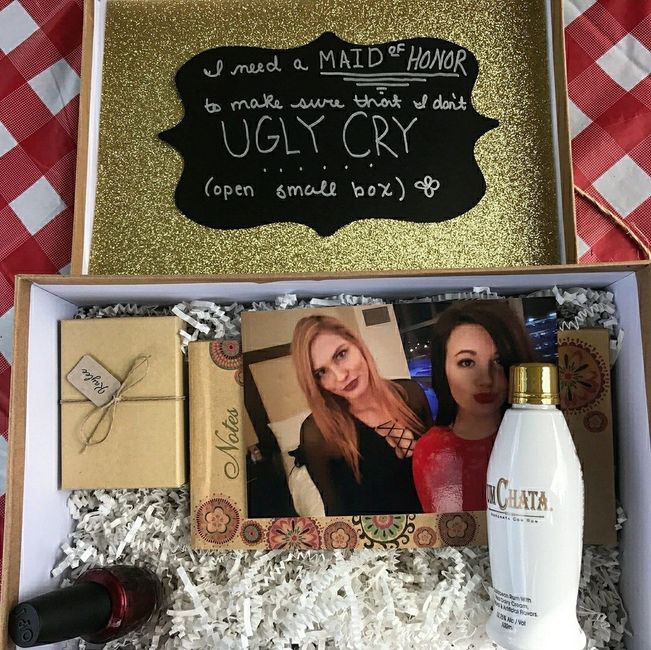 How did you ask your Bridal Party?