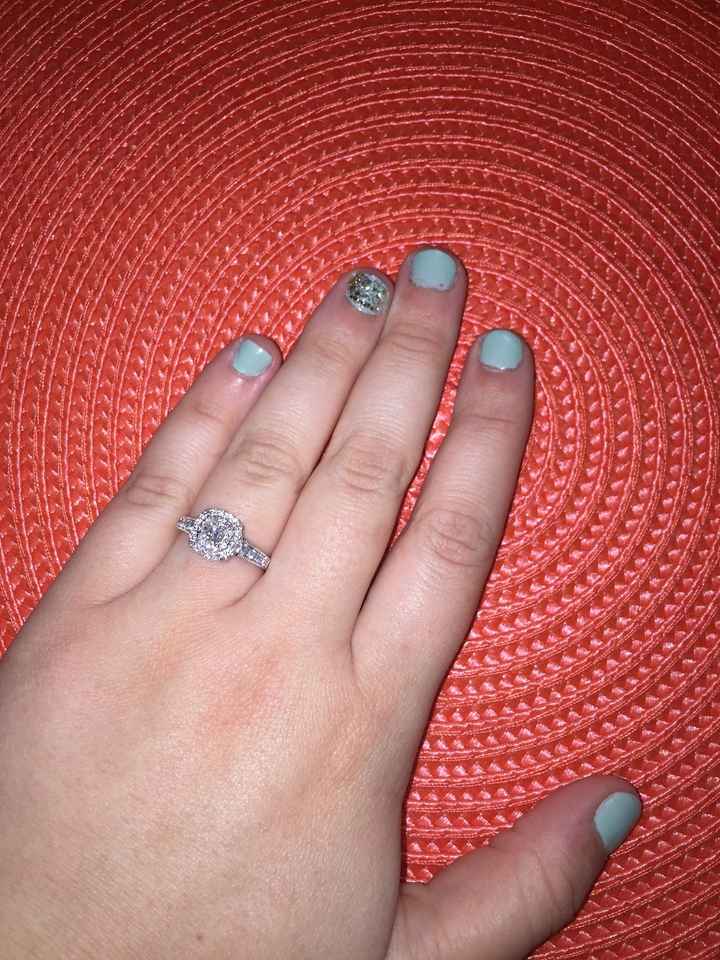 Engagement ring/wedding ring