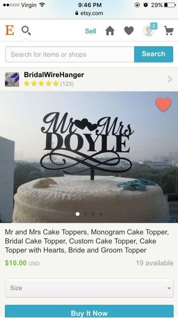 Show me your cake toppers
