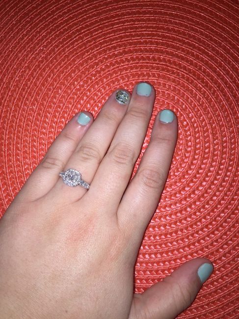 Engagement ring/wedding ring