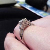 Might be rude to ask but how many CT's is your engagement ring? What is average?