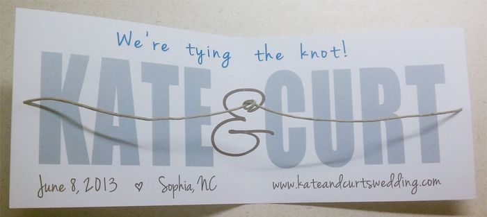 My DIY Save the Dates!