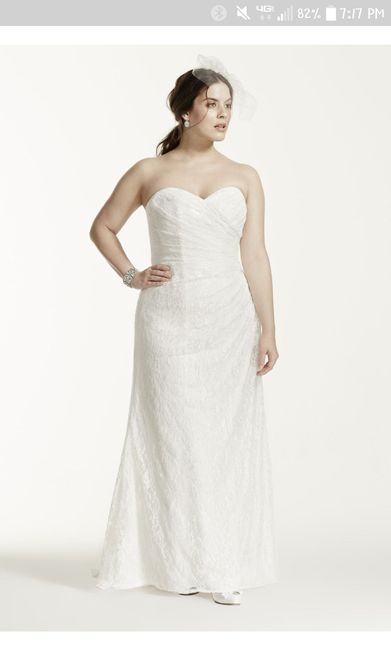 Show me your David's Bridal Dresses 4