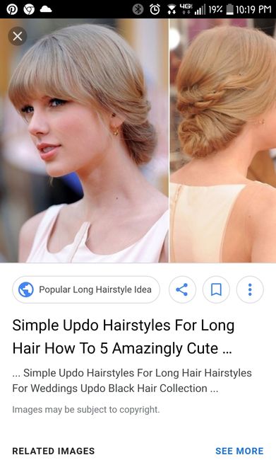 Wedding day hair - 1