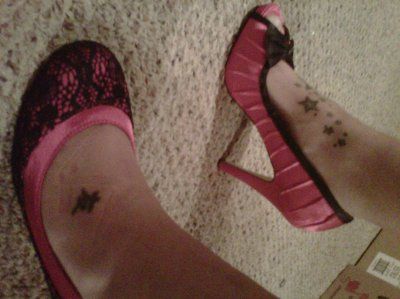 Which do you like better? Shoe pics...