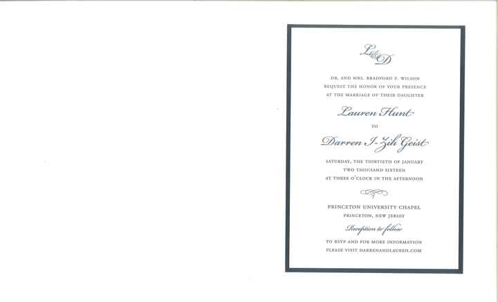 Invitations are done opinions?