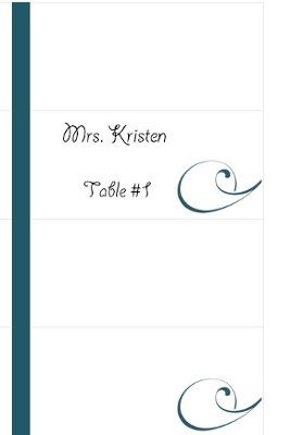 DIY Table # and Escort Card Pics *Feedback Please!*