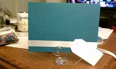 DIY Table # and Escort Card Pics *Feedback Please!*