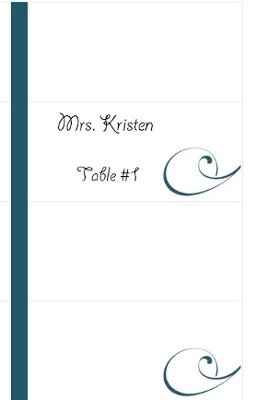 DIY Table # and Escort Card Pics *Feedback Please!*