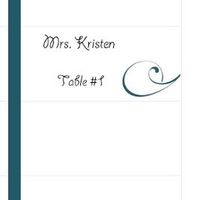 DIY Table # and Escort Card Pics *Feedback Please!*