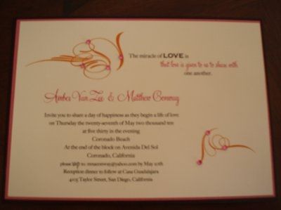 I wanna see your invites!