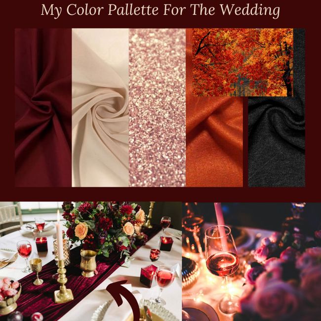 What colors did you choose for your wedding? 9
