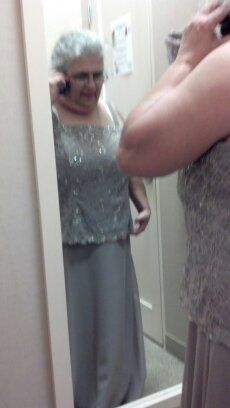 Where did your mom get her dress?