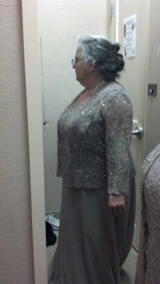 Where did your mom get her dress?