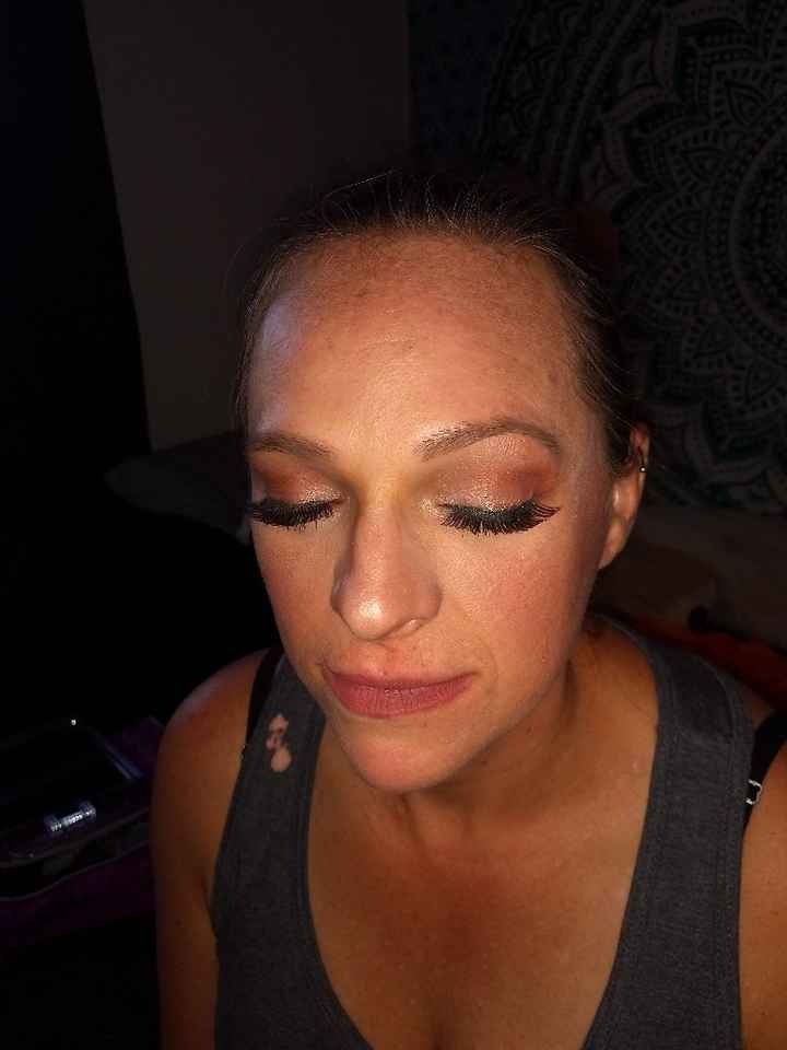 Hair and makeup trial - 2