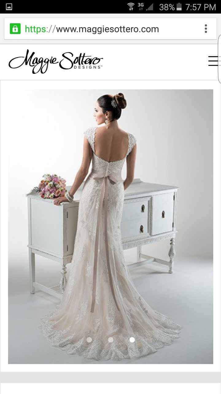 I love my dress but...