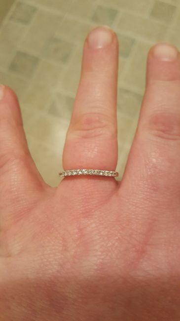 Let me see your...wedding bands!
