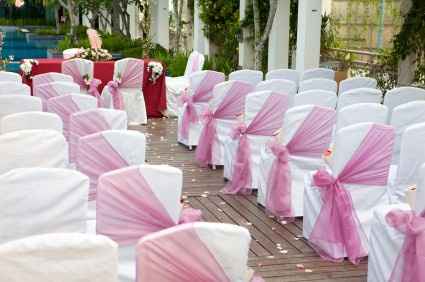 Organza chair sashes store