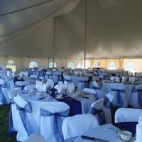 I am selling 16 purple table runners