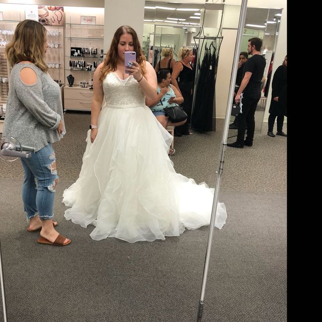 Plus Size Brides! Dress shopping experiences 9