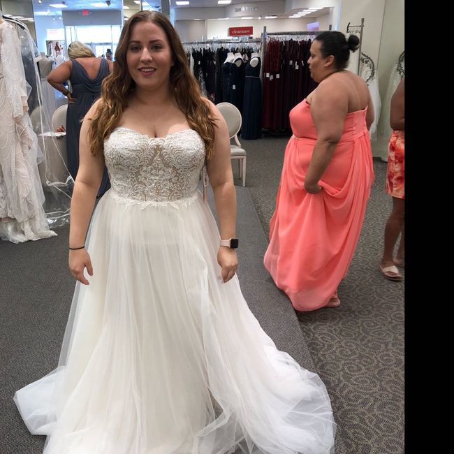 Plus Size Brides! Dress shopping experiences 10