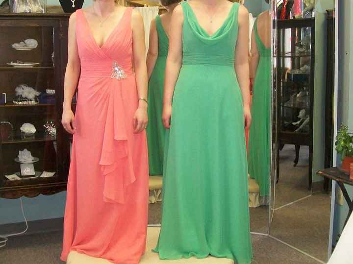 For those of you that let your BMs pick their own dresses...