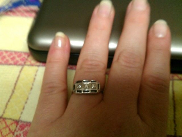 How was your engagement ring chosen?