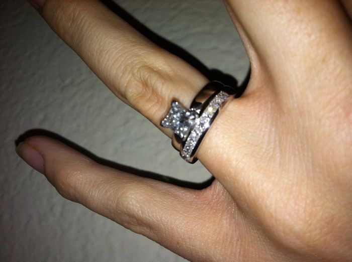 We haven't seen any BLING in a while!  Show off your rings!