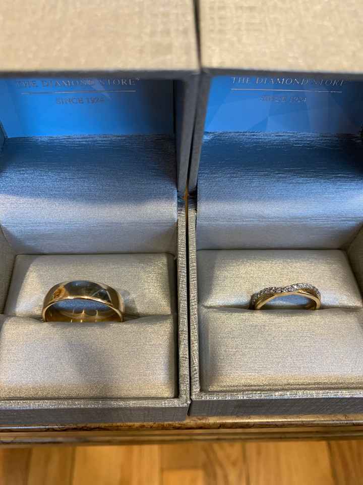 Show me your wedding bands!! - 1