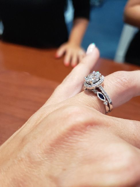 Let’s see those wedding bands! 10