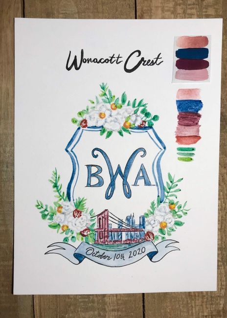 Wedding Crest - Monogram 1