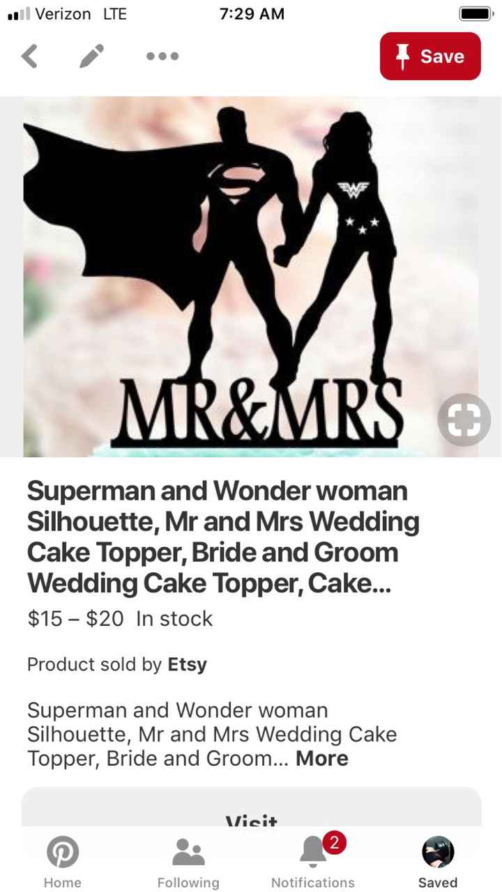 Cake topper - 1