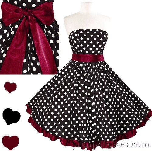 Retro 50s style Rockabilly Bridesmaid Dresses.. Which should i pick? 1