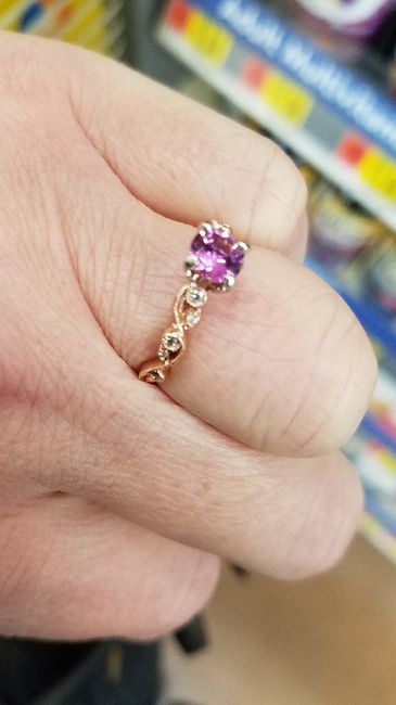 Did you pick your ring or were you completely surprised? - 1
