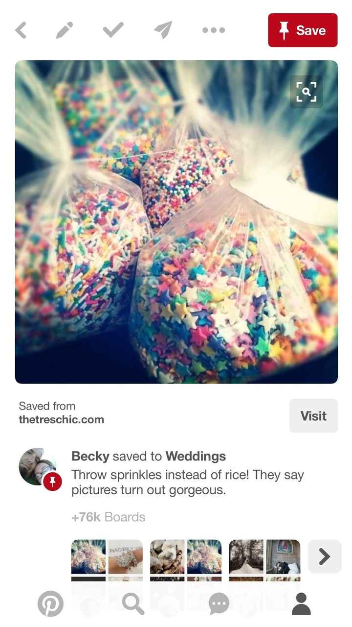 Wedding exits? Doing/did anything special?