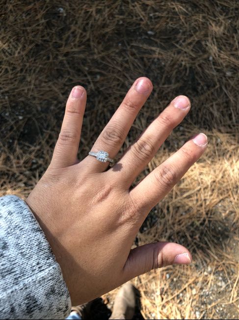 Did you help pick your ring? 5