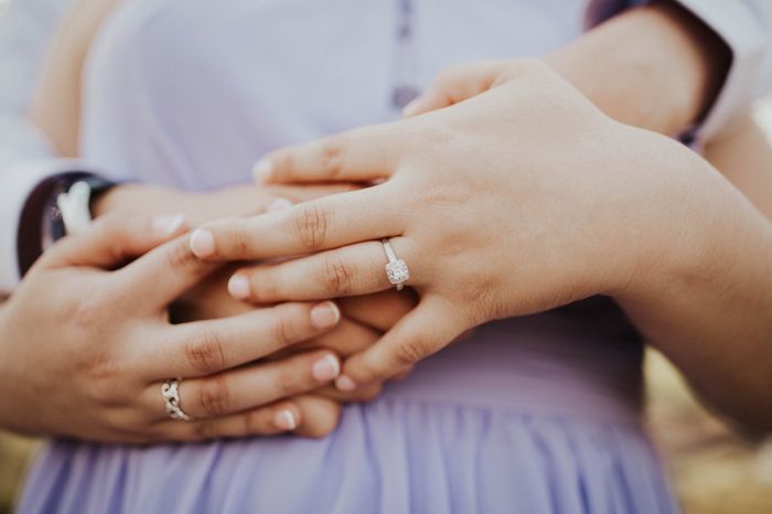 Let’s show off our engagement rings! - 1