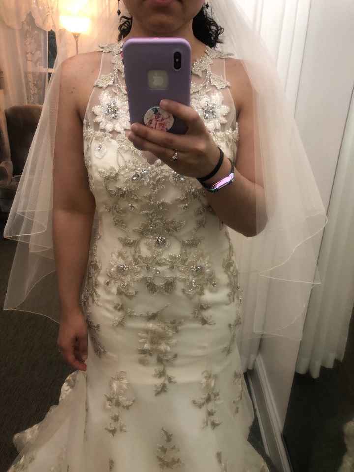 This one is just to see what it would look like with a plain one. It would be a single tier if I bou