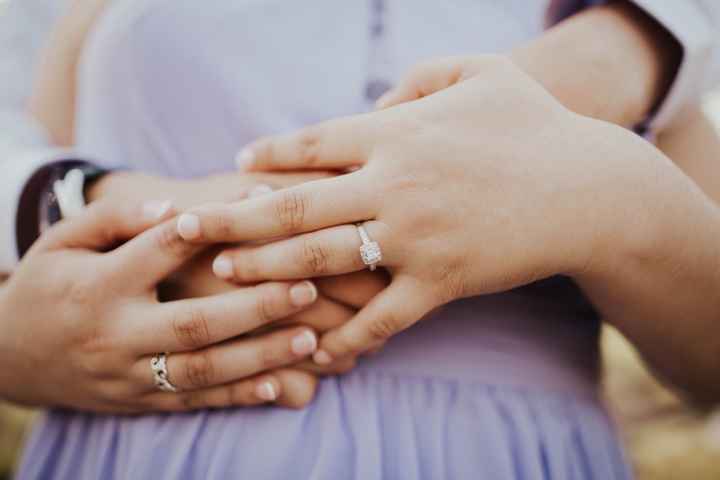 Let’s show off our engagement rings! - 1