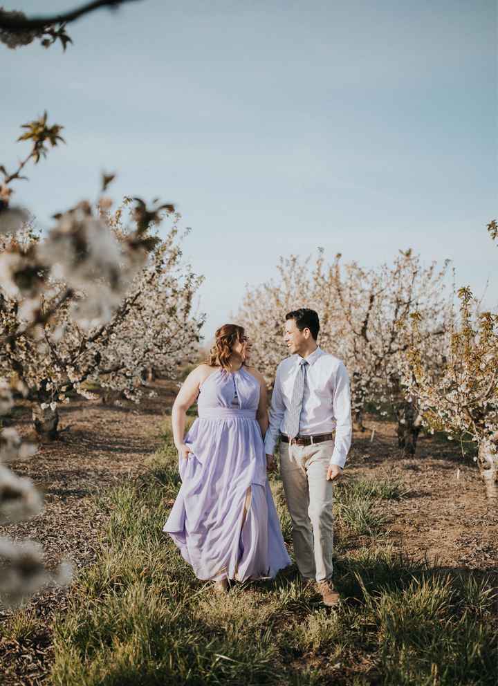 Drop an Engagement Pic with your Date & venue location - 1