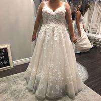 Let's see those A-line wedding dresses! - 1