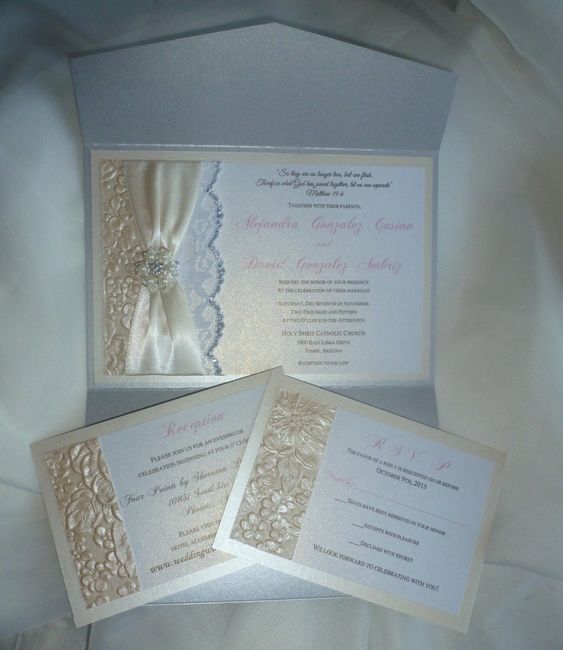 What did you put in invitiations??