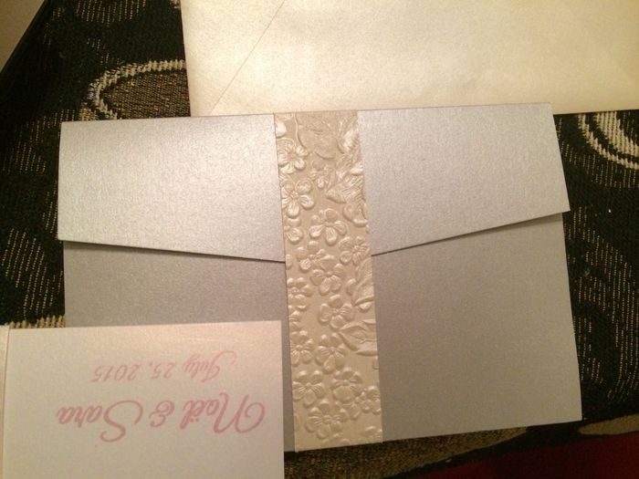 Invitations chosen, deposit is paid, now we wait!