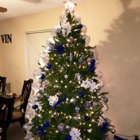 NWR: Finally finished decorating our first Christmas tree!!