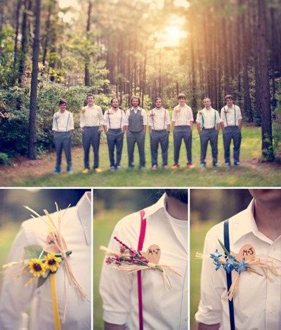 Boutonnières with suspenders 4