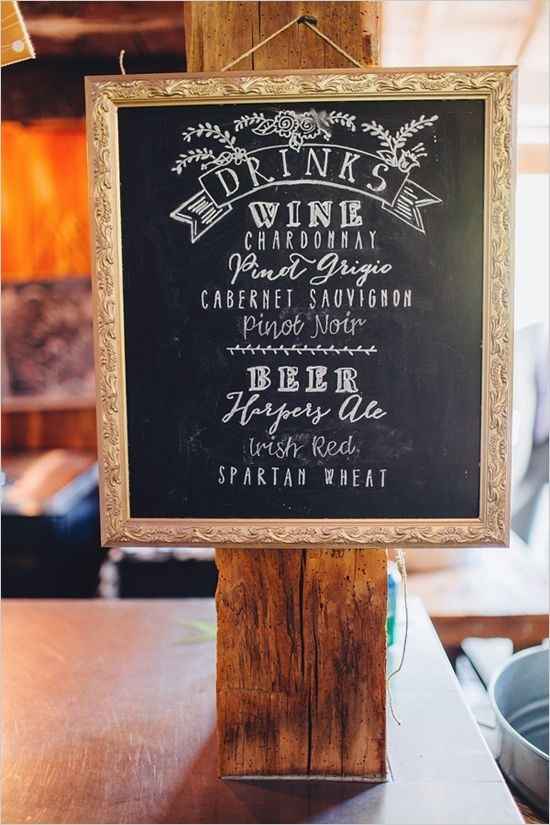 DIY Wedding Signage