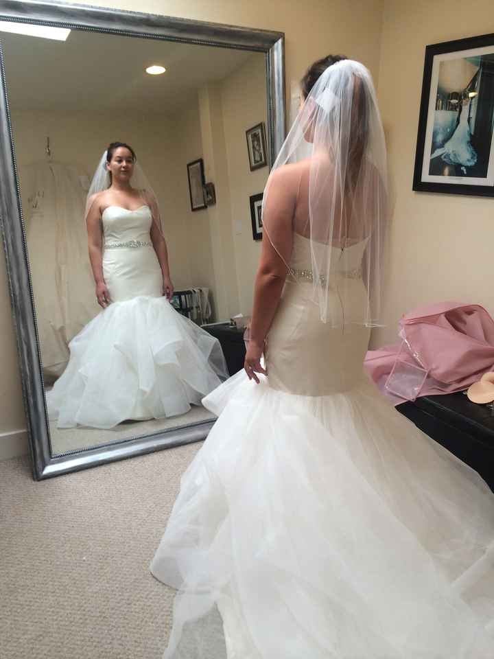 Show me your wedding dresses, and tell me where they are from,and the cost? :)