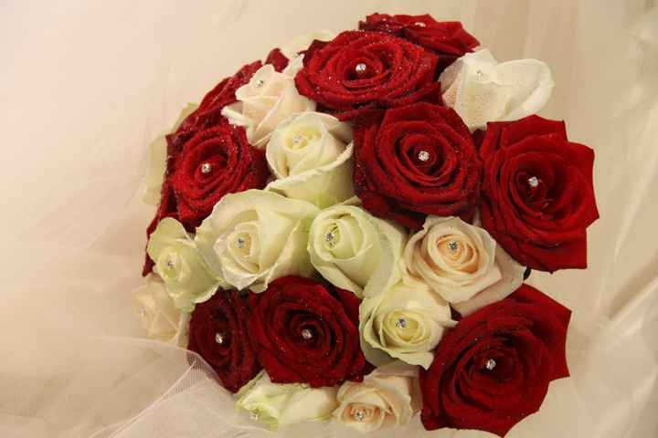 Bouquet Advice for Our Color Scheme