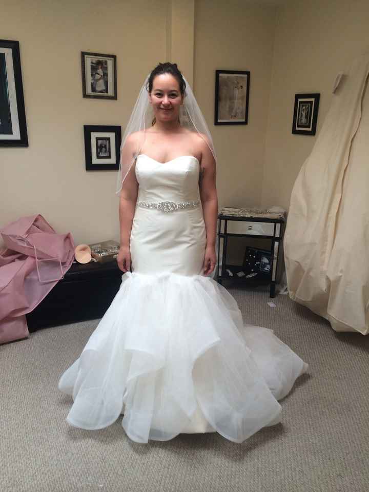 First dress fitting !!