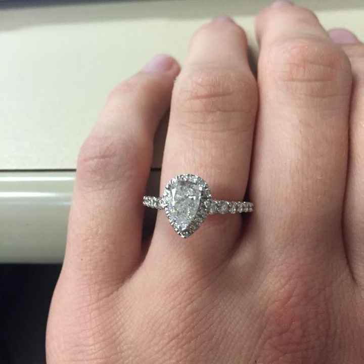 Let's see those beautiful rings lady's!